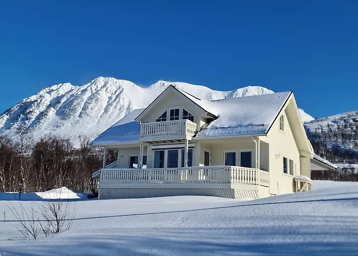Casa de Férias Blabergan In The Lyngen Alps Nord-Lenangen